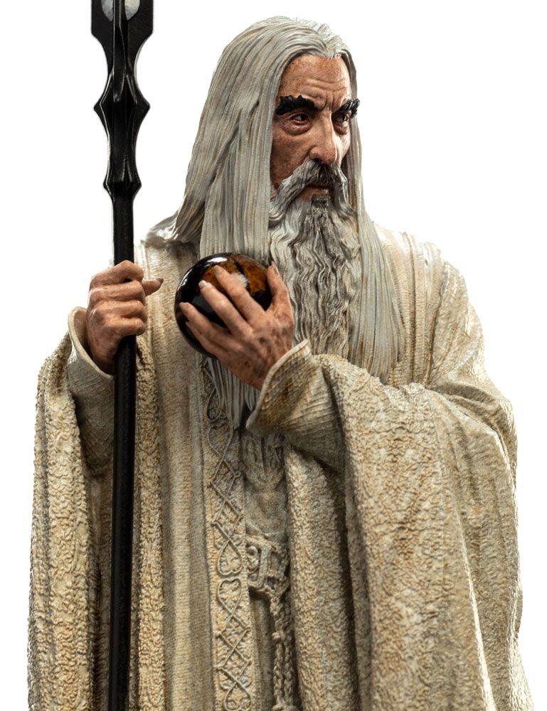 Le Seigneur des Anneaux statuette Saroumane 19 cm
