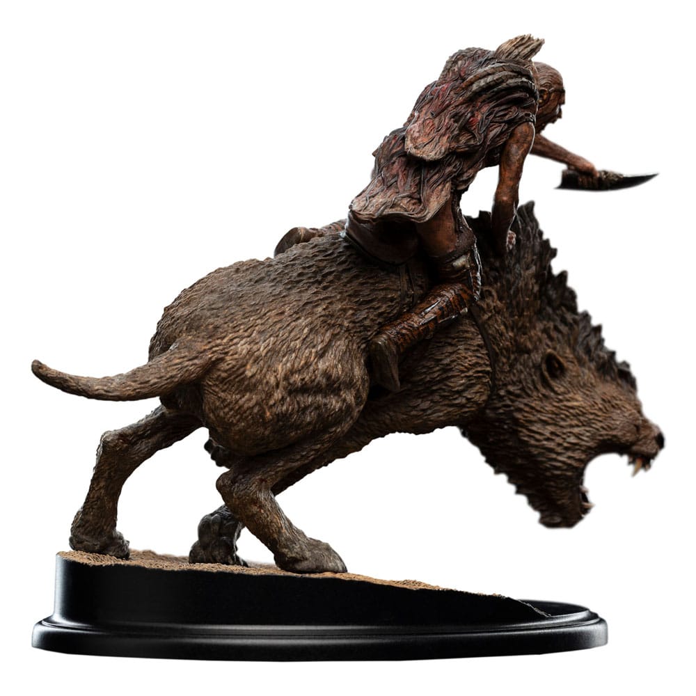 Le Seigneur des Anneaux statuette Sharkû on Warg 18 cm