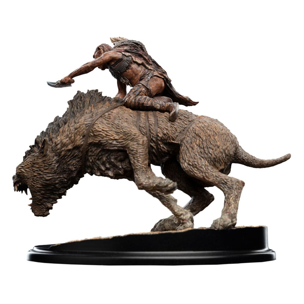 Le Seigneur des Anneaux statuette Sharkû on Warg 18 cm
