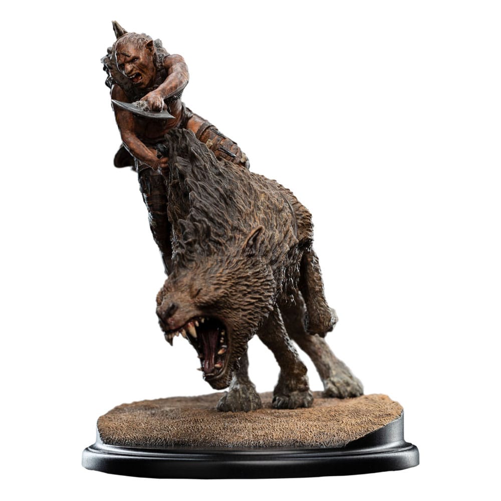 Le Seigneur des Anneaux statuette Sharkû on Warg 18 cm