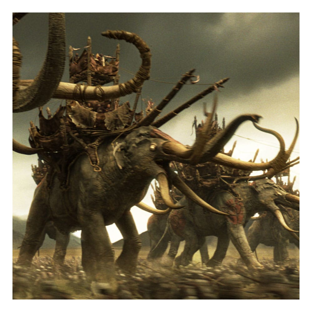 Le Seigneur des Anneaux statuette Skull of a Mumak 15 cm