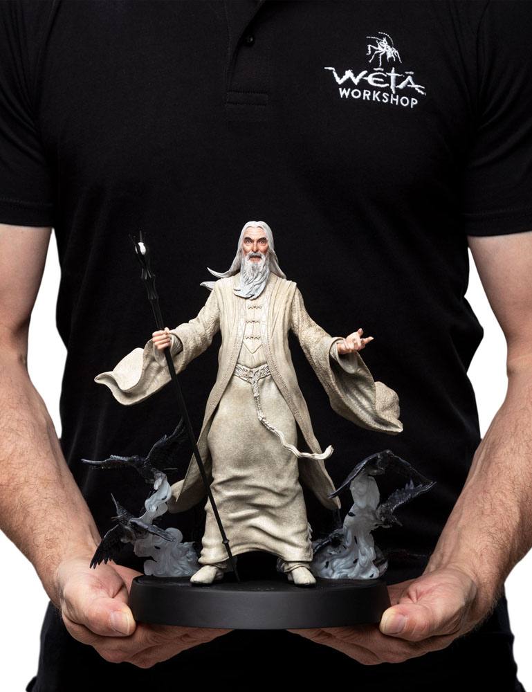 Le Seigneur des Anneaux Figures of Fandom statuette PVC Saruman the White 26 cm