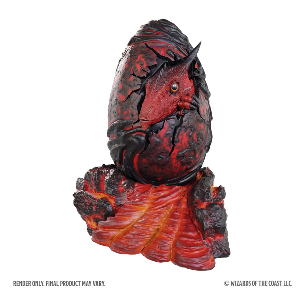 Dungeons & Dragons Replicas of the Realms statuette Red Dragon Egg 13 cm