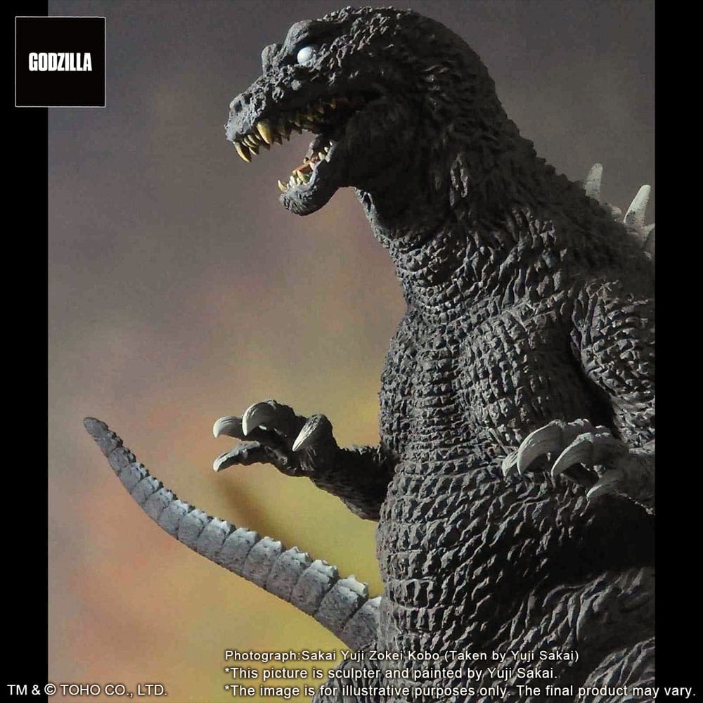 Godzilla 2001 Mothra and King Ghidorah: Giant Monsters All-Out At statuette PVC TOHO Yuji Sakai Modeling Collection Godzilla Battle in the Storm 28 cm
