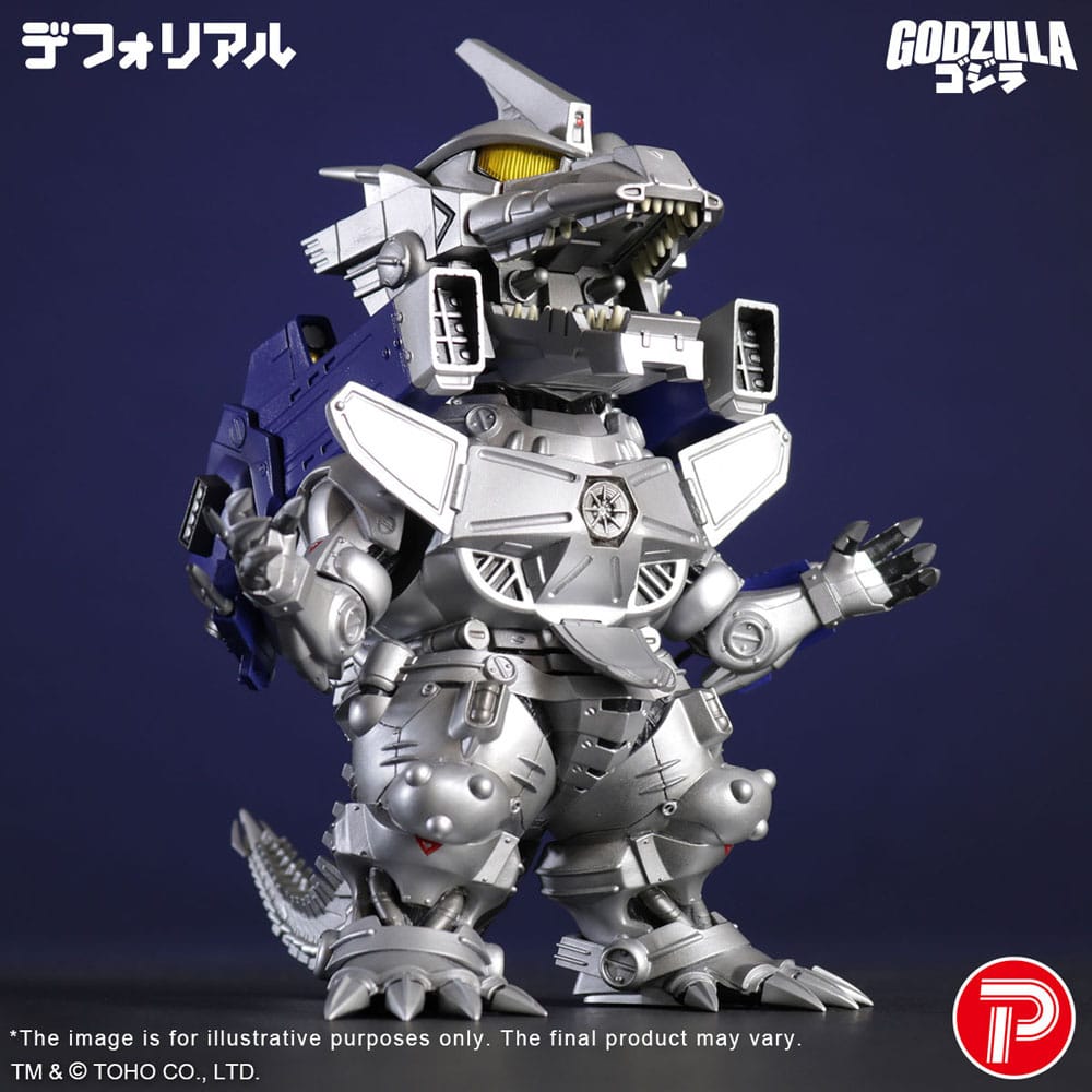 Godzilla X Mechagodzilla Deforeal statuette PVC MFS-3 KIRYU Heavily Armed Type 15 cm