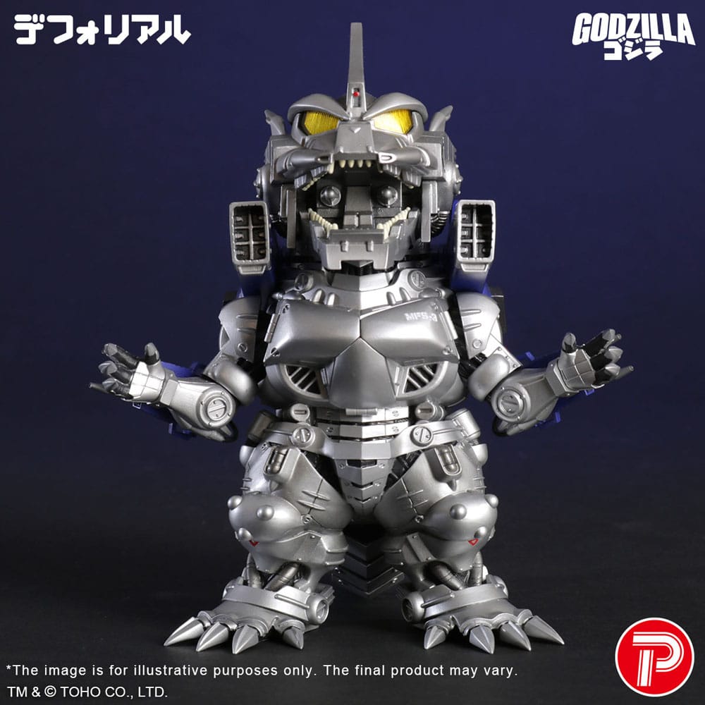 Godzilla X Mechagodzilla Deforeal statuette PVC MFS-3 KIRYU Heavily Armed Type 15 cm