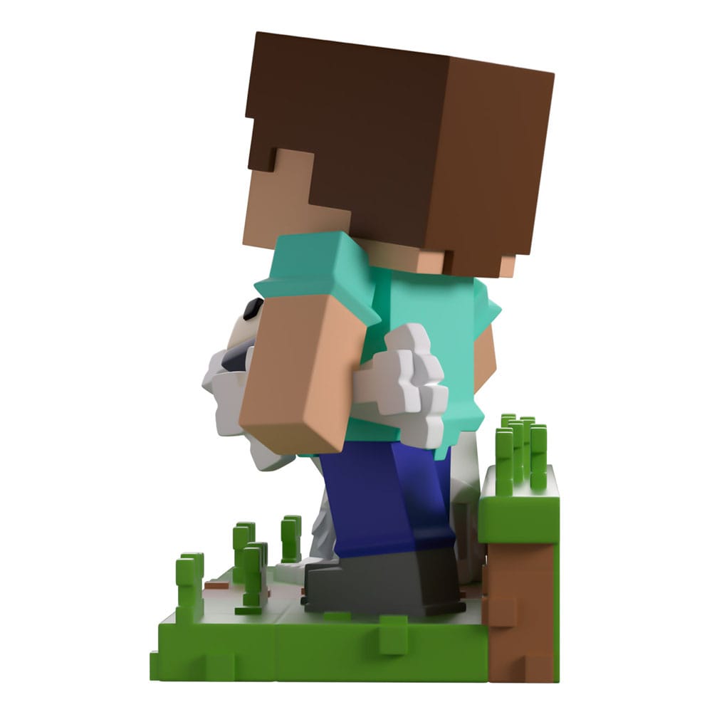 Minecraft Vinyl figurine Taming a Wolf 10 cm