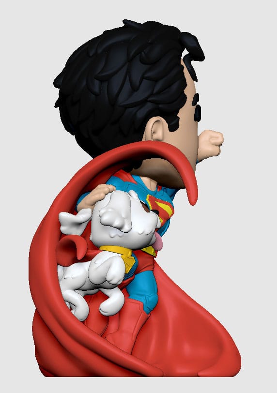 Superman 2025 Vinyl figurine Superman & Krypto 13 cm