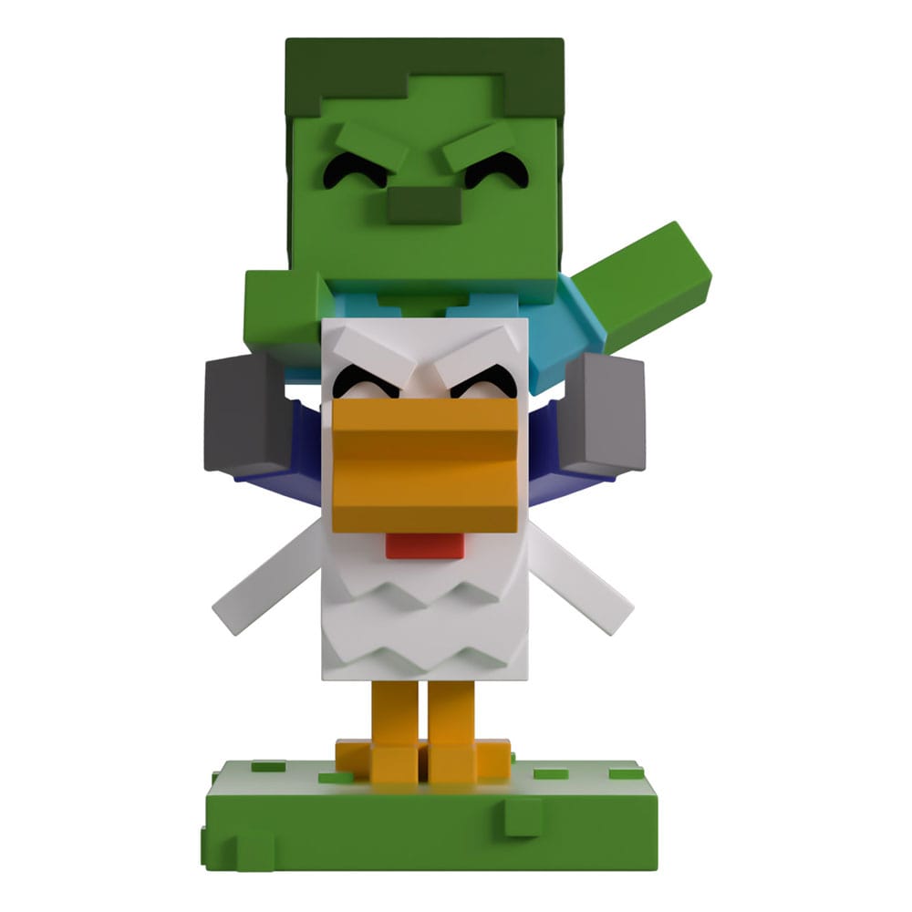 Minecraft Vinyl figurine Chicken Jockey 12 cm