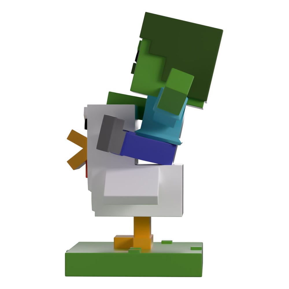 Minecraft Vinyl figurine Chicken Jockey 12 cm