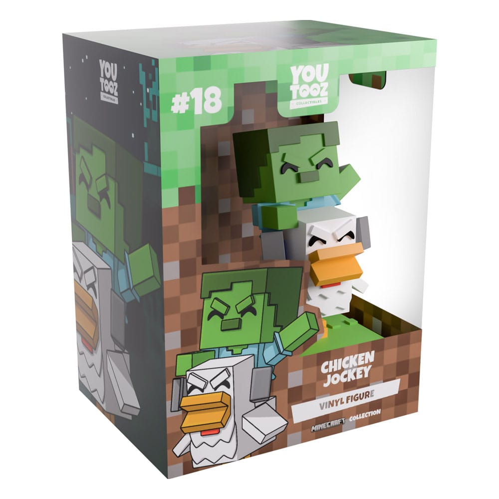 Minecraft Vinyl figurine Chicken Jockey 12 cm