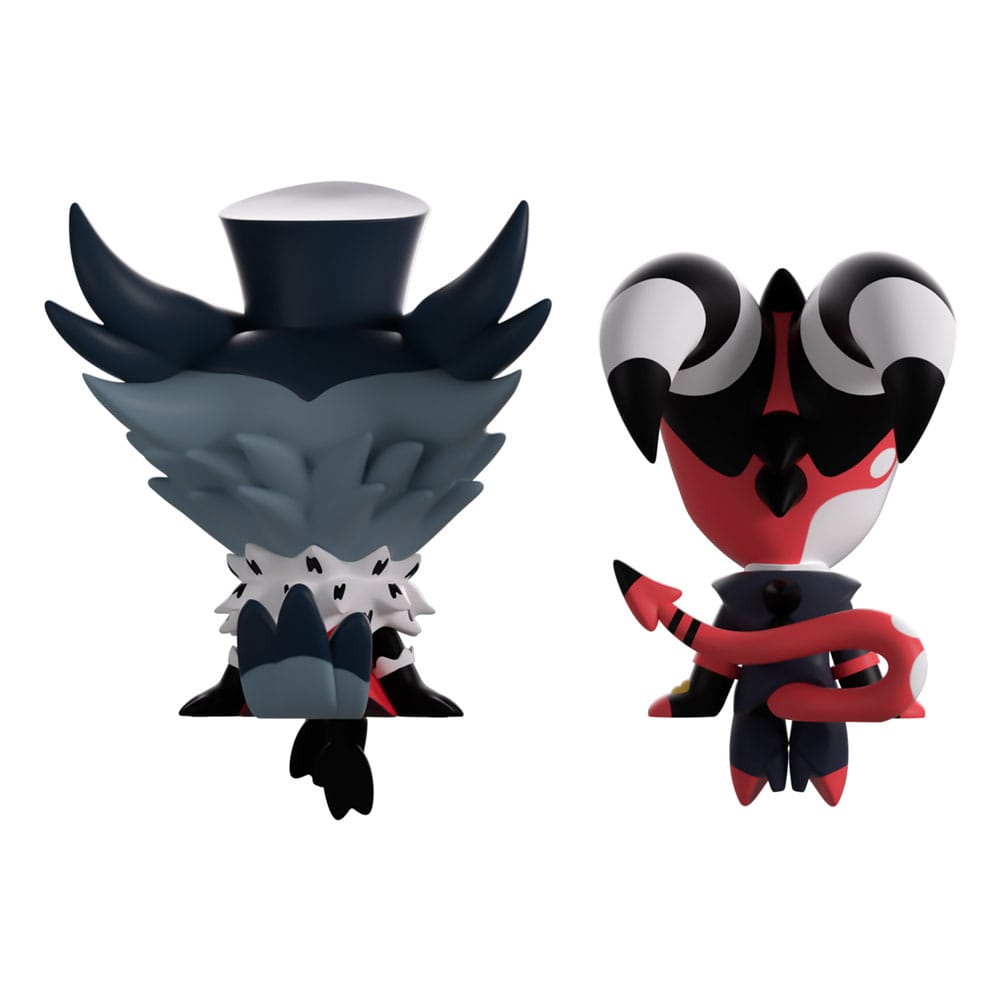 Helluva Boss Vinyl figurines Blitzo & Stolas Monitor Buddiez