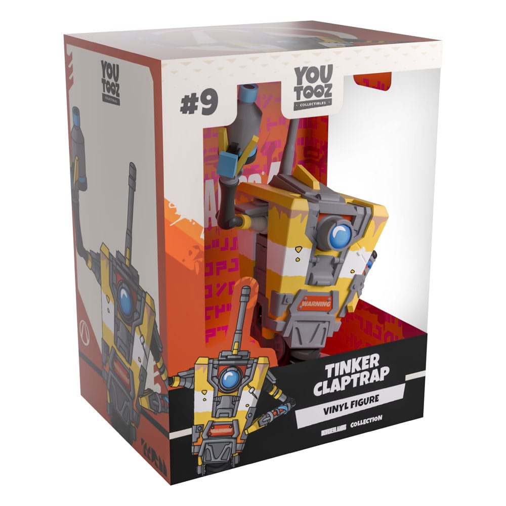 Borderlands Vinyl figurine Tinker Claptrap 13 cm