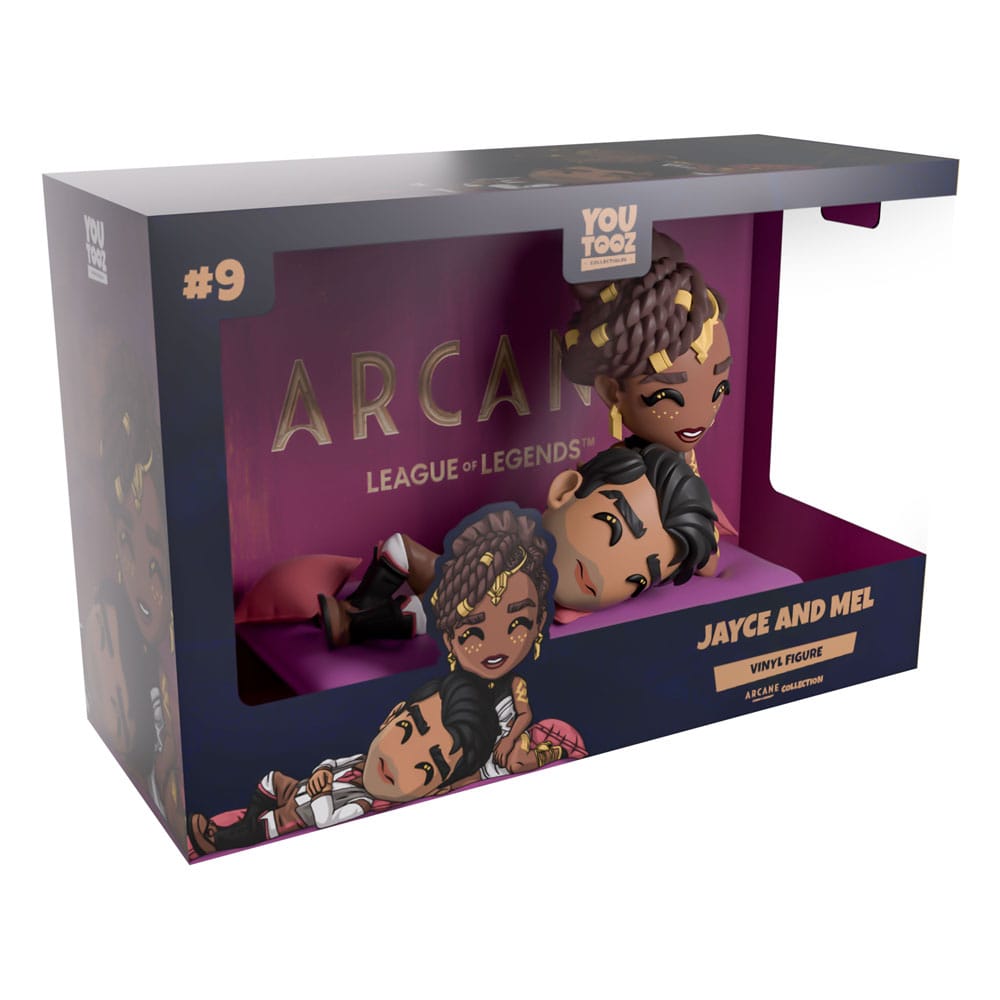 Arcane pack 2 Vinyl figurines Jayce & Mel 10 cm
