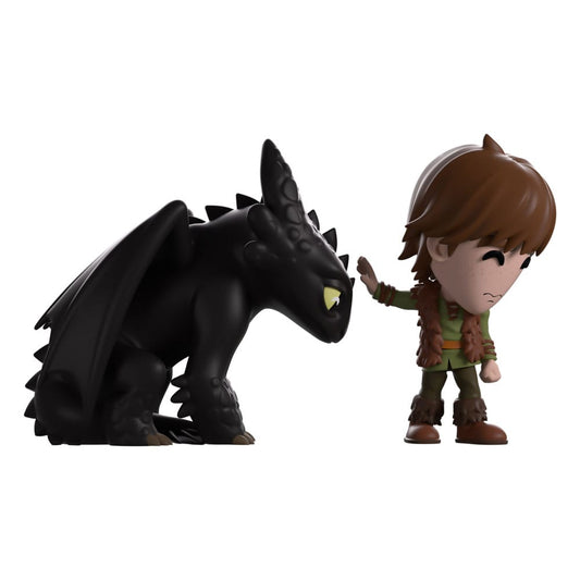 Dragons Vinyl figurine Meeting Toothless 11 cm