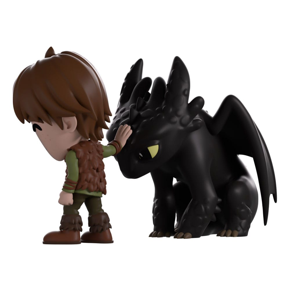 Dragons Vinyl figurine Meeting Toothless 11 cm