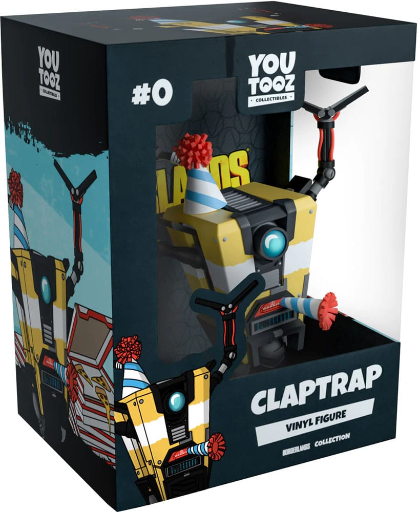 Borderlands Vinyl figurine Claptrap 12 cm