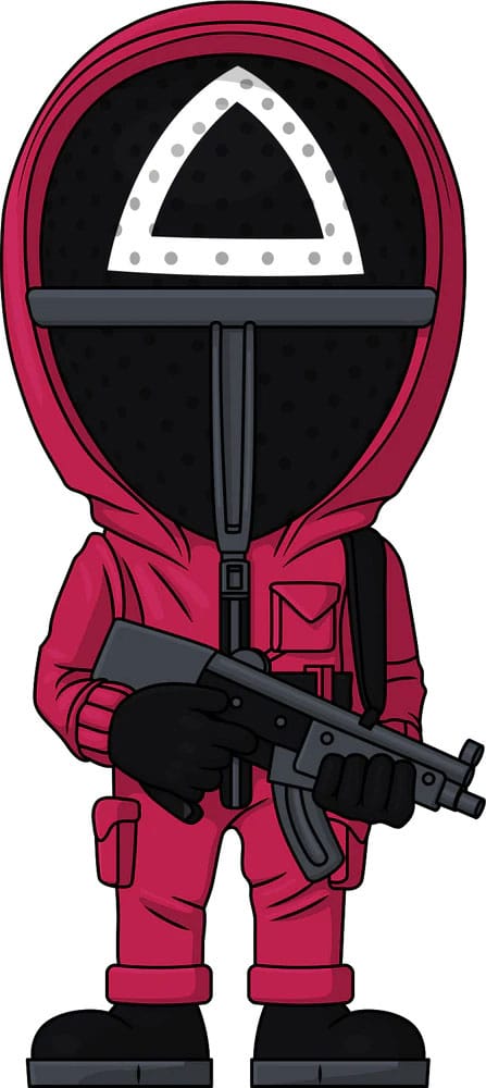 Squid Game Vinyl figurine Masked Soldier 11 cm