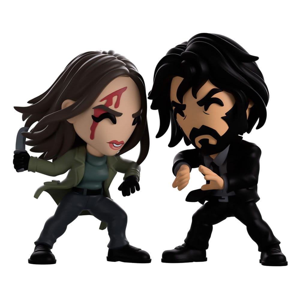 John Wick: Ballerina pack 2 Vinyl figurines Ballerina & John Wick 11 cm