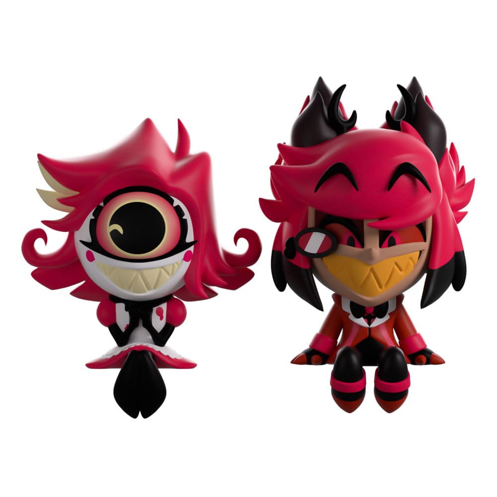 Hazbin Hotel Vinyl figurines Alastor & Niffty Monitor Buddiez