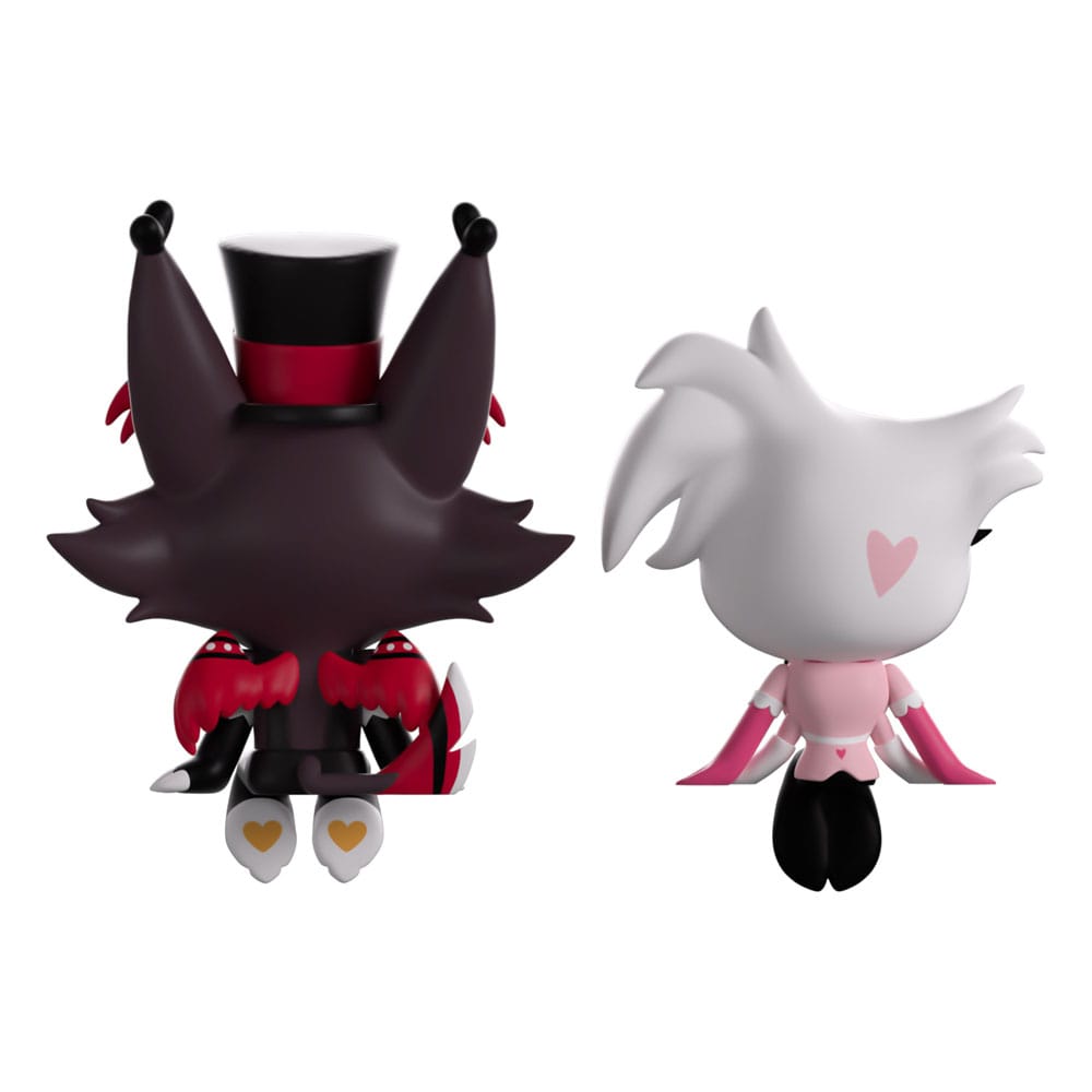 Hazbin Hotel Vinyl figurines Angel Dust & Husk Monitor Buddiez