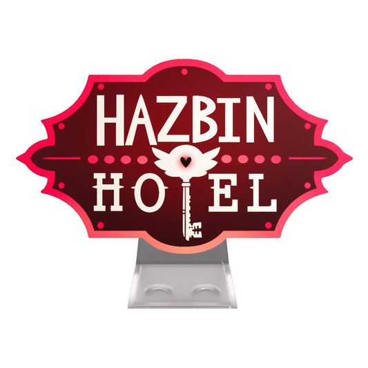 Hazbin Hotel Nachtlicht Logo Stand 13 cm