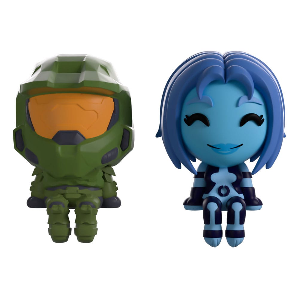 Halo Vinyl figurines The Master Chief & Cortana Monitor Buddiez