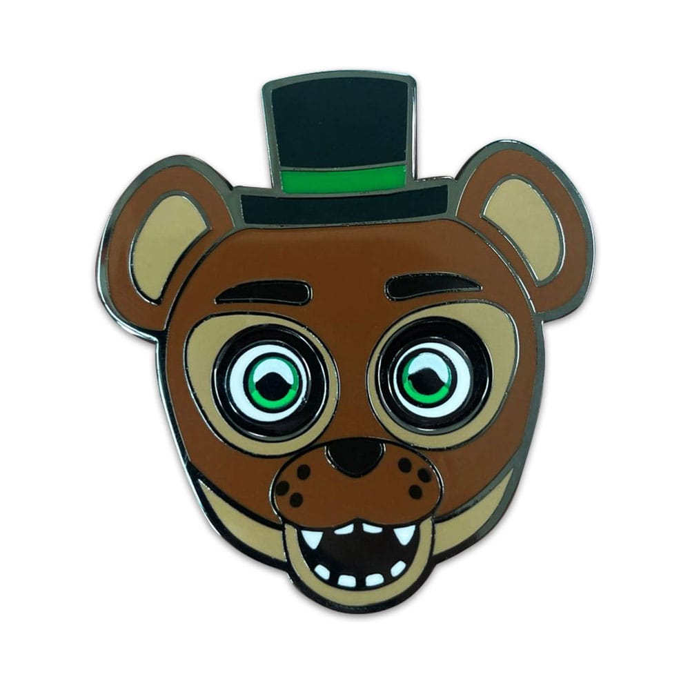 Five Nights at Freddy´s Ansteck-Pin Popgoes The Weasel Glow in the Drak Spinning 5 cm