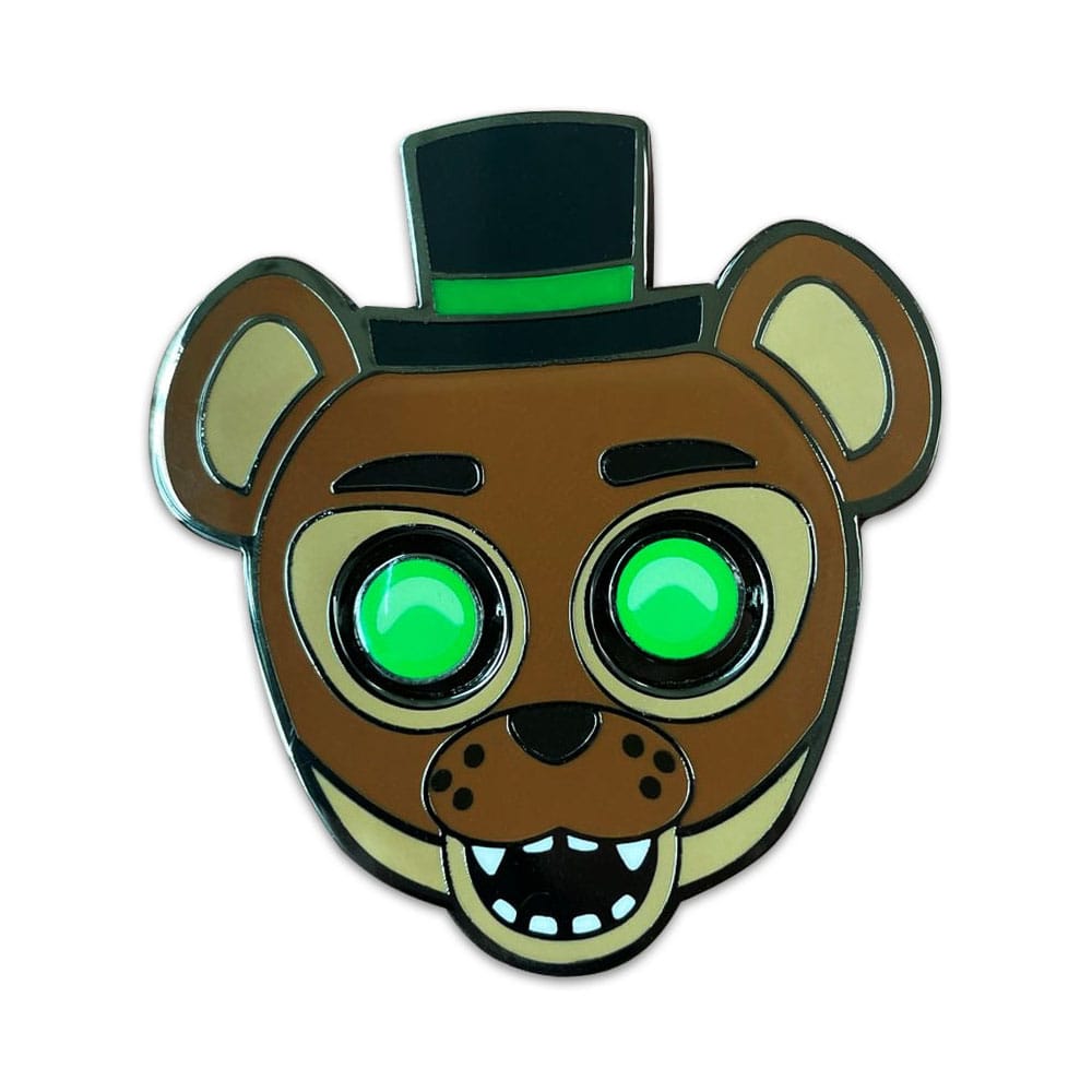 Five Nights at Freddy´s Ansteck-Pin Popgoes The Weasel Glow in the Drak Spinning 5 cm