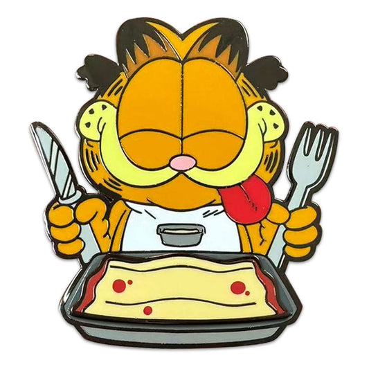 Garfield Ansteck-Pin Disco Garfield Lasagna Dinner 5 cm