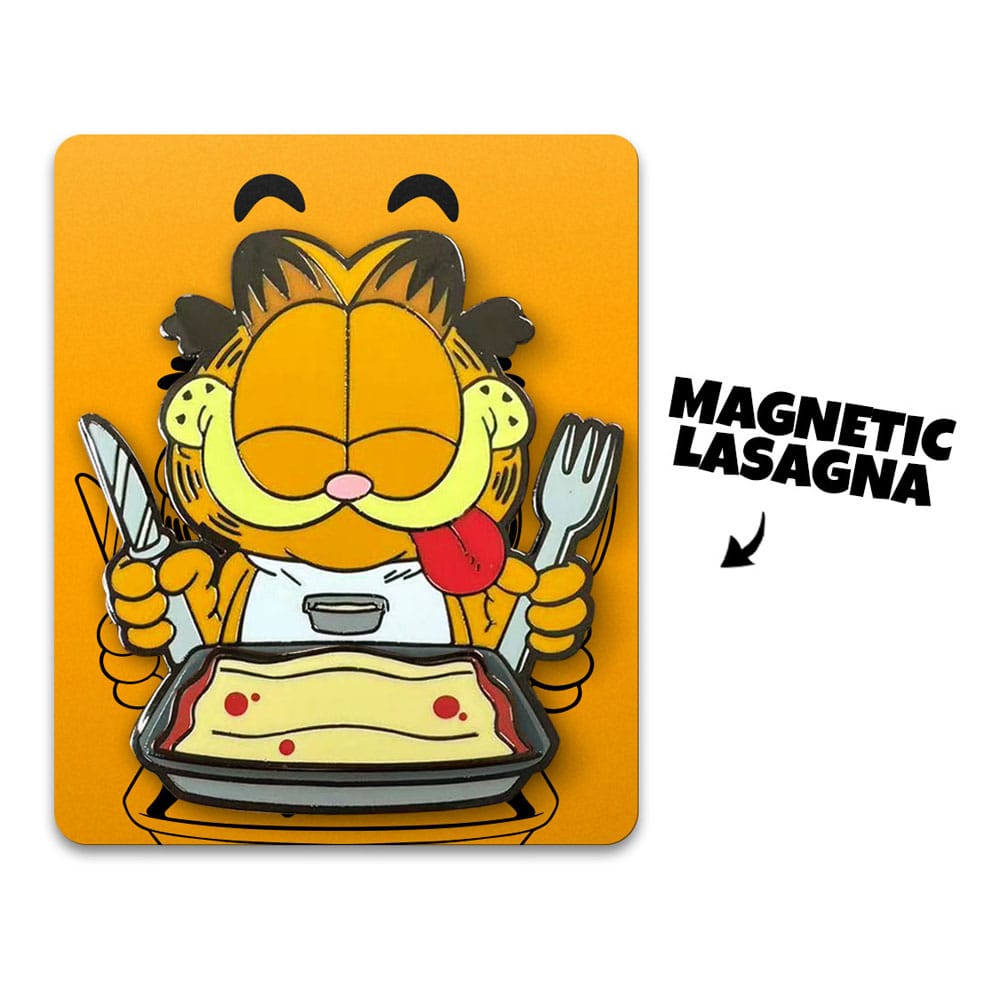 Garfield Ansteck-Pin Disco Garfield Lasagna Dinner 5 cm