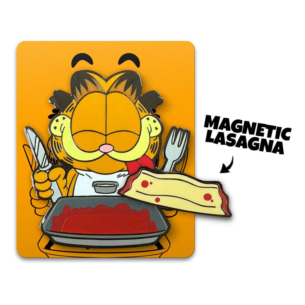 Garfield Ansteck-Pin Disco Garfield Lasagna Dinner 5 cm