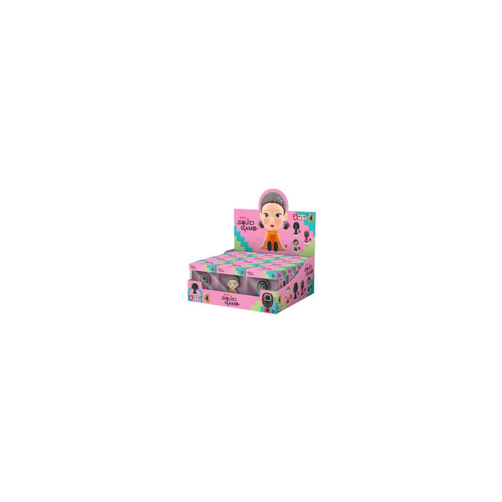 Squid Game présentoir Bobble Head Bobble Hero (Window Box Ver.) 6 cm (12)