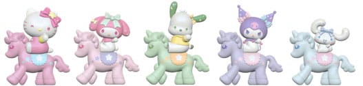 Sanrio présentoir boîte-mystère figurines mini Equestrian Series Hello Kitty and Friends 5 cm (12)