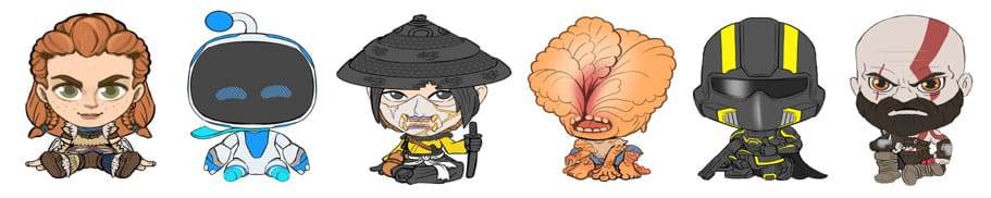 PlayStation présentoir boîte-mystère Bobble Head Bobble Hero 6 cm (12)