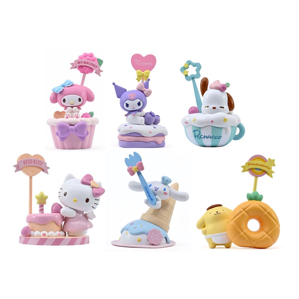 Sanrio présentoir figurines mini Memo Stand Party Time Series Hello Kitty and Friends 7 cm (12)