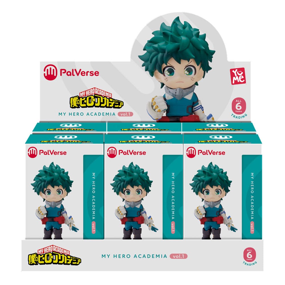 My Hero Academia présentoir figurines mini Anime Series 9 cm (6)