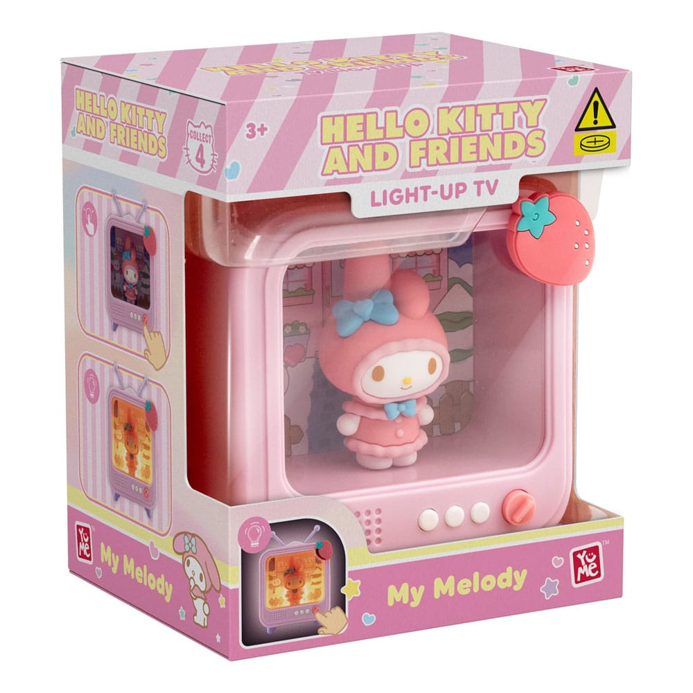 Sanrio présentoir figurines mini Bedside Light TV Series Hello Kitty and Friends 8 cm (8)