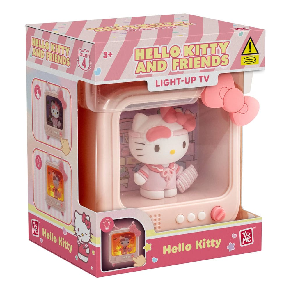 Sanrio présentoir figurines mini Bedside Light TV Series Hello Kitty and Friends 8 cm (8)