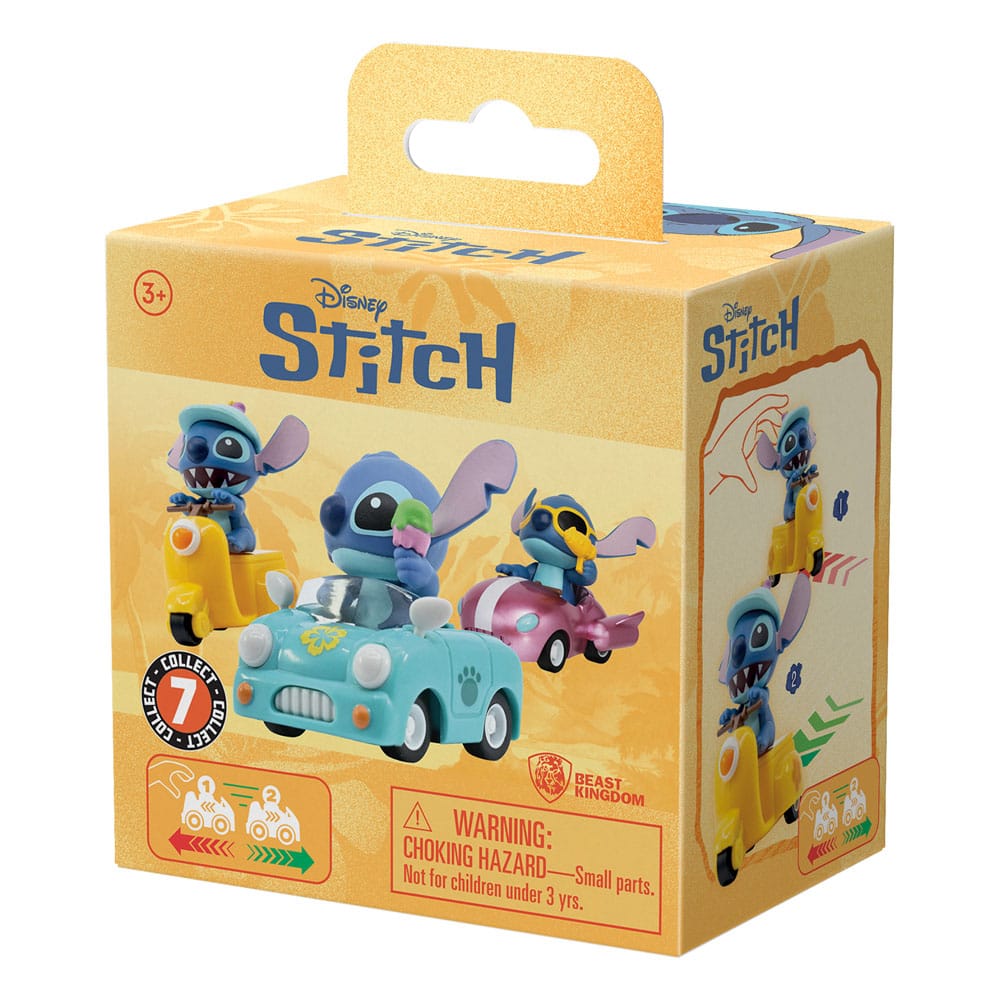 Lilo & Stitch assortiment véhicules à friction avec figurine Zoom Hero Stitch (Blind Box Ver.) (12)
