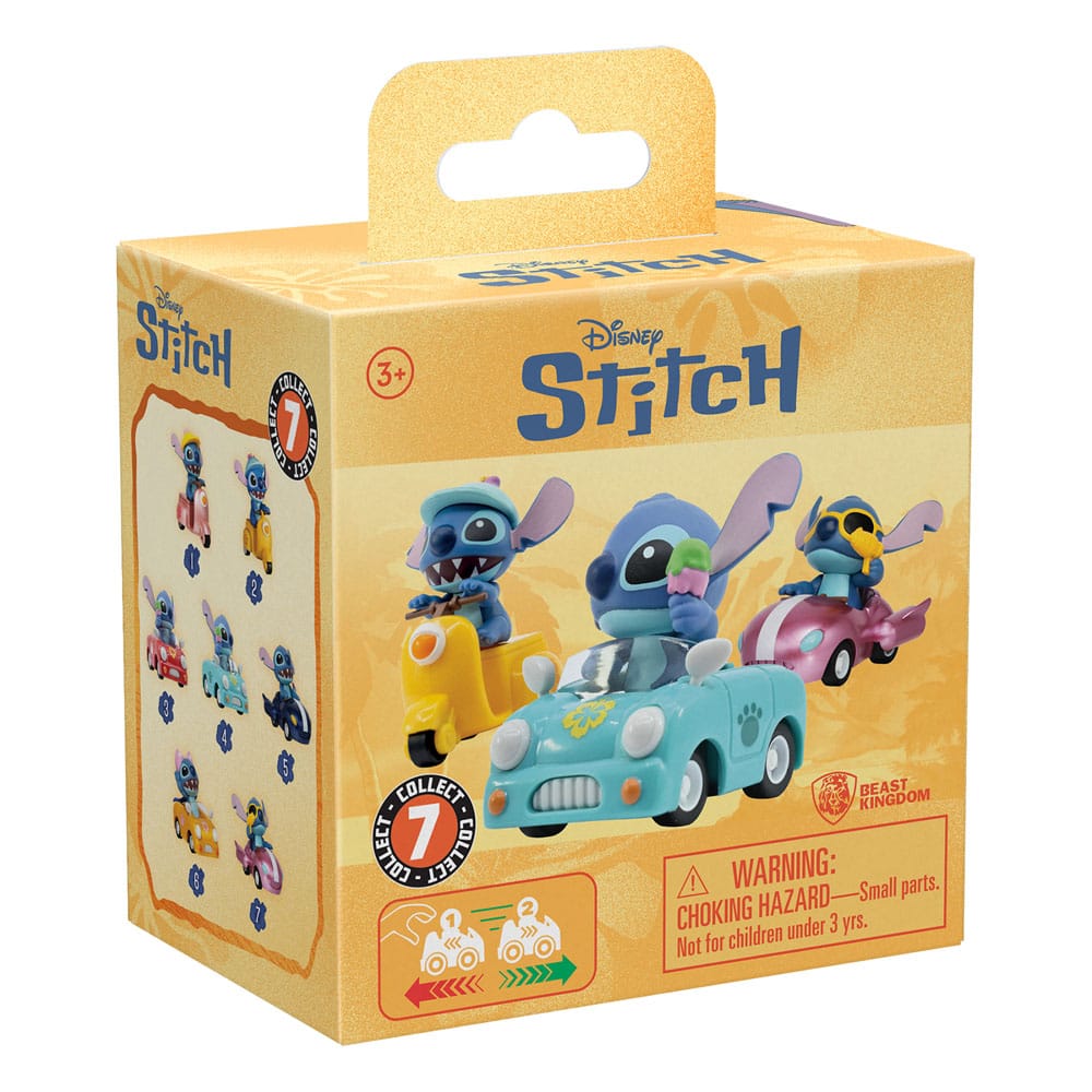 Lilo & Stitch assortiment véhicules à friction avec figurine Zoom Hero Stitch (Blind Box Ver.) (12)