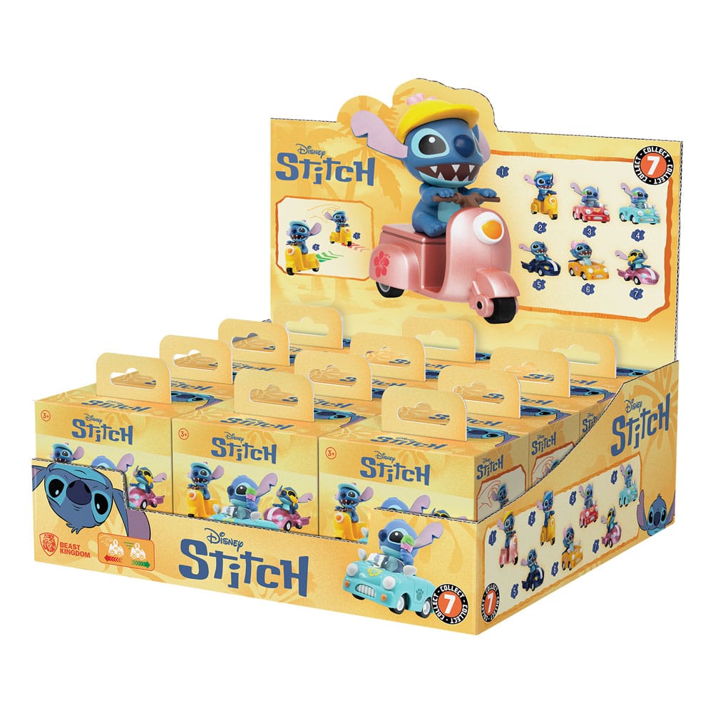 Lilo & Stitch assortiment véhicules à friction avec figurine Zoom Hero Stitch (Blind Box Ver.) (12)