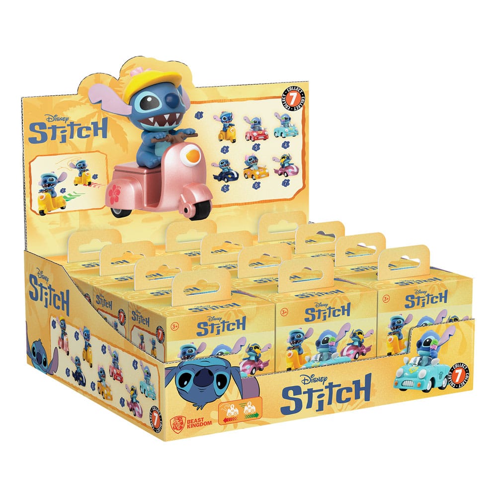Lilo & Stitch assortiment véhicules à friction avec figurine Zoom Hero Stitch (Blind Box Ver.) (12)