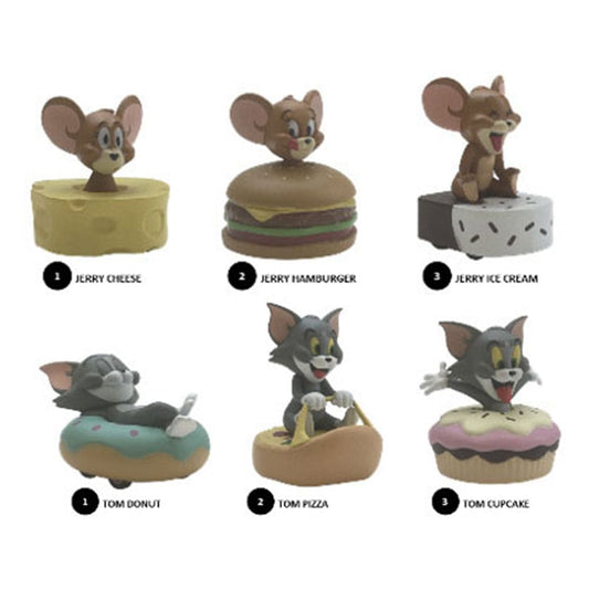 Tom & Jerry Zoom Hero Rückzug-Fahrzeuge mit Figuren Display (12)