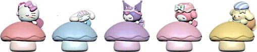 Sanrio présentoir figurines mini Bedside Light Little Mushroom Series Hello Kitty and Friends 8 cm (12)