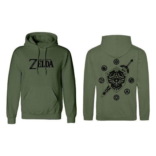 The Legend of Zelda Kapuzenpullover Logo And Shield